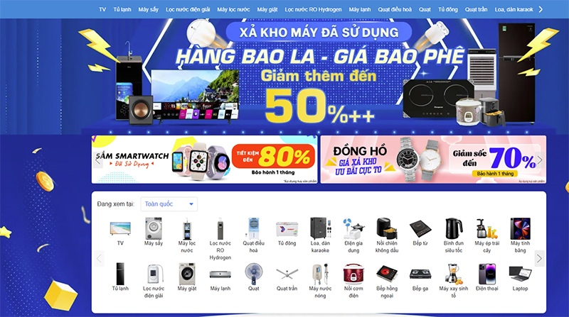 Có nên mua hàng trưng bày Điện Máy Xanh