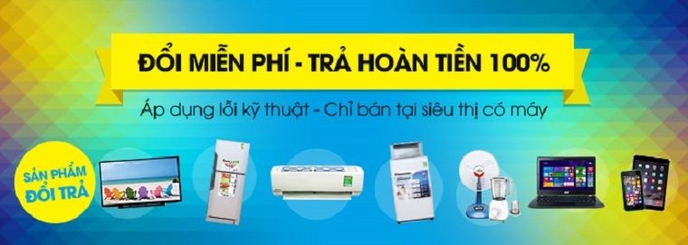 chính sách đổi trả Điện Máy Xanh 2