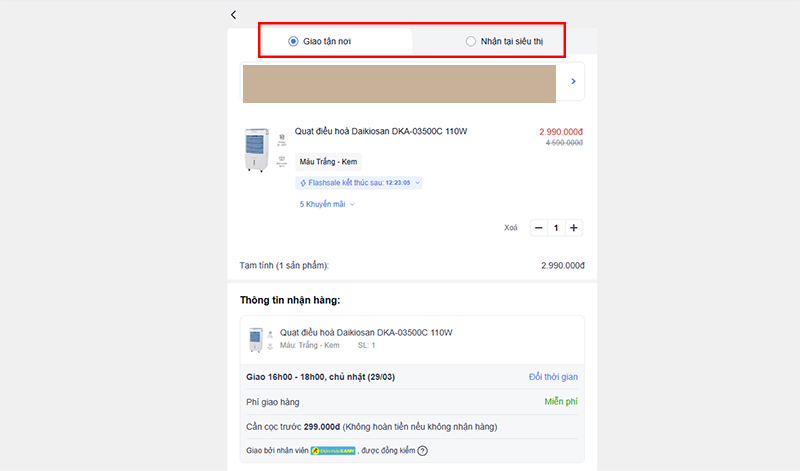 mua hàng online điện máy xanh 6