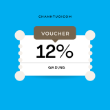 Voucher 12% tối đa 300k