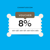 Voucher 8% giảm tối đa 1 triệu