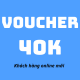 Voucher 10% cho Khách hàng online mới